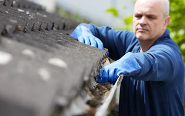 cleaning and inspecting The Bridge roofs